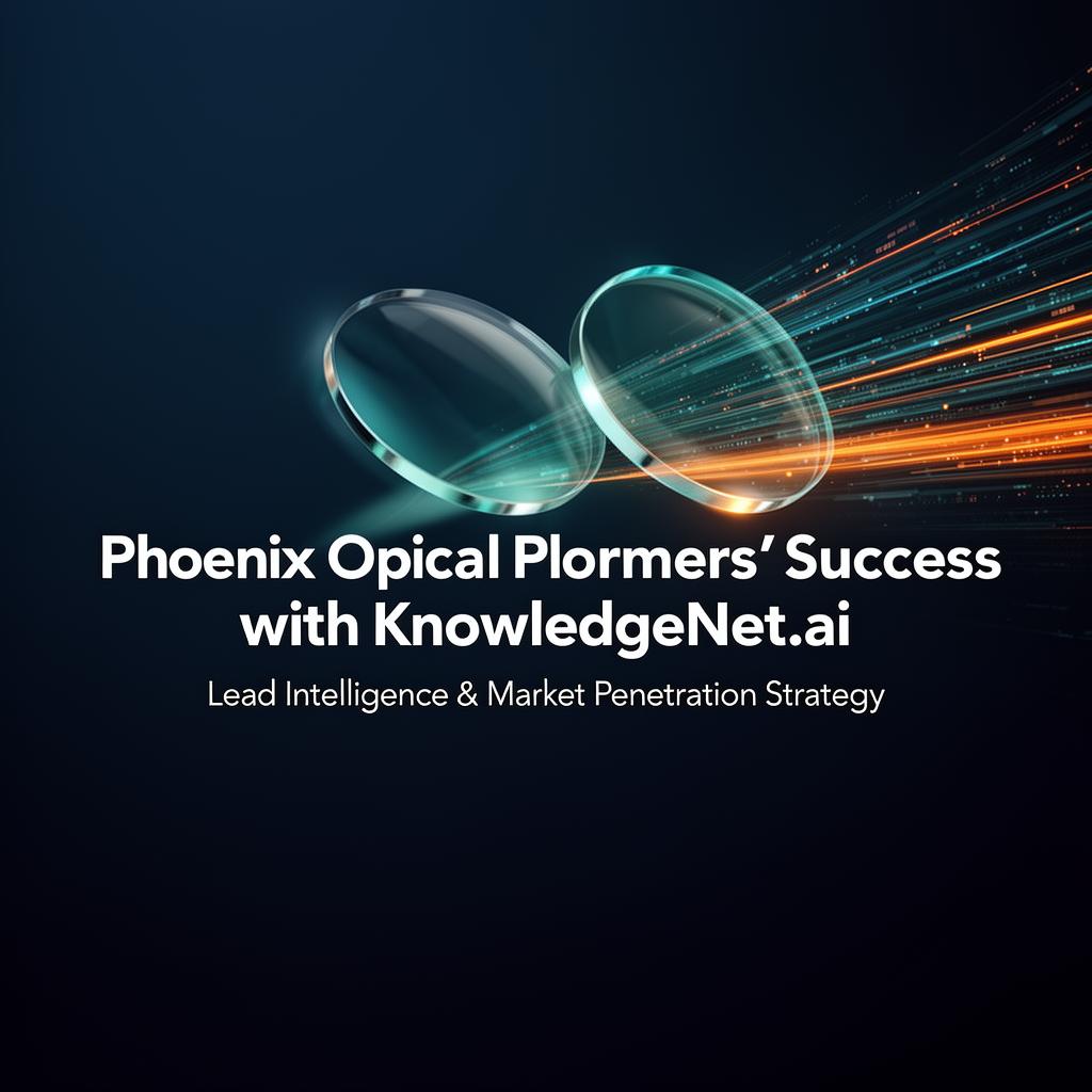 Lead Intelligence Fuels Phoenix Optical Polymer's Success | KnowledgeNet.ai